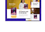 build responsive modern book author or ebook website